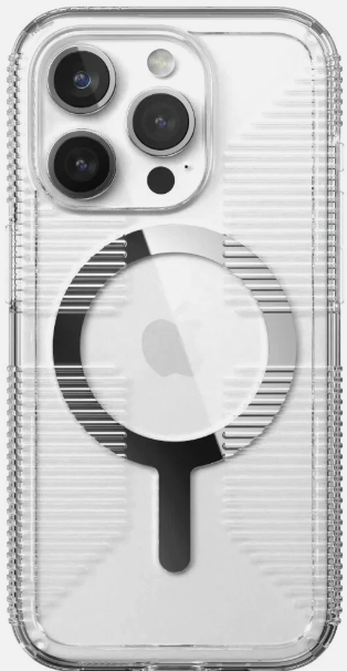 Speck Gemshell Grip MagSafe Apple iPhone 15 Pro Clear Case NEW in Box