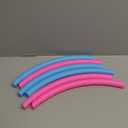 Liberry Kids Exercise Hoop, Detachable & Size Adjustable Toy Hoop, Professional Hoola Rings, Sport Gift in Blue, Pink