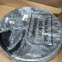 Eccliy 12 Pcs 16 Inch Plastic Plant Saucers Tray, Black, Round