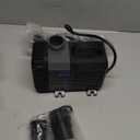 Flow Adjustable Frequency Electric Inline Garden Submersible Pond Filter Pump For Fish Tank Fountain Aquarium Waterfall Koi Salt Fresh Water (1000GPH)