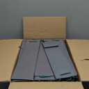 Fulmoon 80 Pack Bags Bulk Gift Bag 3.7 x 3.5 x 14 Inch Sturdy Paper Luxury Bag with Handles for Champagne, Alcohol, Gifts, Retail, Business Gift Wrap, Party Favor(Green)