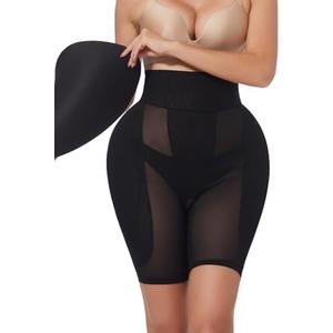 Hip Pads Shapewear Shorts for Women Curvy Hip Enhancer Booty Pads, All-Day Comfort for Daily & Special Occasions, Small