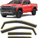Window Visors Rain Guards for Chevy Colorado/GMC Canyon 2023-2026 Crew Cab