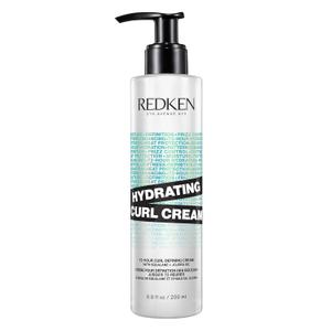 Redken Hydrating Curl Cream - 72 Hour Curl Definition, Heat Protection up to 450°F, Hydrates & Reduces Frizz, With Squalane & Jojoba Oil