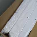 WTMORE Boat Dock Bumpers, 48" Dock Bumpers Dock Edge, Dock Fenders Bumpers, Boat Dock Bumper Guards for Dock Edge, Piling, Horizontal Deck, Vertical Poles, or Pier Fenders, White (3 Pack)
