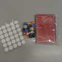 Valentines Day Gifts for Kids 24 Pack Valentine's Day Greeting Cards Set With Natural Crystal Love Gemstone, Funny Valentine Exchange Card for Boys & Girls (C)