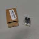 M METERXITY 2-Pack DC Connectors Adapter, DC 8mm Male to DC 5.5mm Female, Copper Barrel Connector for Portable Power Station/Solar Cables/Laptops/Solar Panel [Yellow]