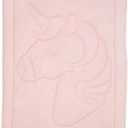 Tadpoles Quilted Toddler Comforter | 40" x 60" | Made of 100% Microfiber Polyester (Shell) & 200 GSM Fiberfill | Soft, Breathable & Durable | Ideal for Toddlers (12-48 Months) | Pink Unicorn Pattern