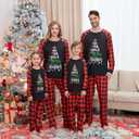 VS&LLWQ Family Christmas Pjs Matching Sets Christmas Pajamas for Family Christmas Elf Pjs Holiday Xmas Jammies Set(AB2-Q, 10 Q)