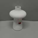 7.8IN Ceramic Vase White