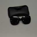 FEISEDY Women's Fashion Sunglasses, Oversized Square Frame with Pearl Sparkling, Polarized UV Protection B2821