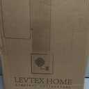 Levtex Home - Kailua Quilt Set - Twin Quilt + One Standard Pillow Sham - Stripe - Blue Teal Taupe Cream - Quilt (68x86in.) and Pillow Shams (26x20in.) - Reversible - Cotton Fabric