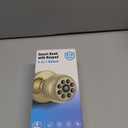 KLLOQUE Fingerprint Door Lock, Smart Fingerprint Door Knob with Keypad, Biometric Door Lock with App Control, Auto Lock Door Lock with Code, Keyless Door Knob with Lock for Bedroom, Home,Office-Brass