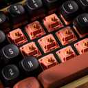 Akko Rosewood Keyboard Switch for Mechanical Gaming Keyboard, 5-Pin 40gf Linear Pre-Lubed Switches (45pcs)