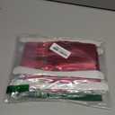 GOER 3.2 ft x 9.8 ft Metallic Tinsel Foil Fringe Curtains Party Photo Backdrop Party Streamers for Birthday,Graduation,New Year Eve Decorations Wedding Decor (4 Pcs,Burgundy)