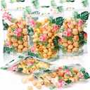 Ronvir 50Pcs Small Gift Bags, Recycled Paper Sacks, Easter Gift Bags, Perfect For Party, Birthday, Goodie, Treat, Mother's Day, Graduation, 8.4x6.1x3.14 Inch,