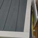 2 Story Solid Wood Rabbit/Bunny Hutch with 2 Large Main Rooms, Indoor Outdoor Rabbit House Guinea Pig Cage Pet House for Small Animals with Ventilation Door Removable Tray Waterproof Roof (Grey)