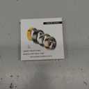 TIAZUUX Smart Ring for Women&Men-Activity/Sleep/Heart Rate/HRV/Stress/Women's Health Tracker-IP68 Waterproof/Wearable-No Subscription Fee Required-Compatible with iPhone &Android (Gold, 8)