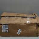 150FT Metal Garden Hose 304-Stainless Steel Flexible Water Hose - No Kink & Tangle Heavy Duty Pipe with Nozzle, Durable 3/4 Metal Fittings and Valve - Rust Proof Puncture Proof for Yard Lawn (Silver)