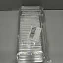 Cabilock Tiramisu Boxes with Lids 20-Pack Clear Plastic Cake Containers for Mousse Desserts Party Favor Boxes Bakery Takeout 4.68X2.83X1.85 Inches