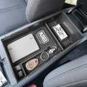Center Console Organizer Compatible with 2021 2022 2023 2024 2025 Kia K5 DL3 GT Line Interior Accessories, ABS Insert Tray Armrest Storage Box, Black