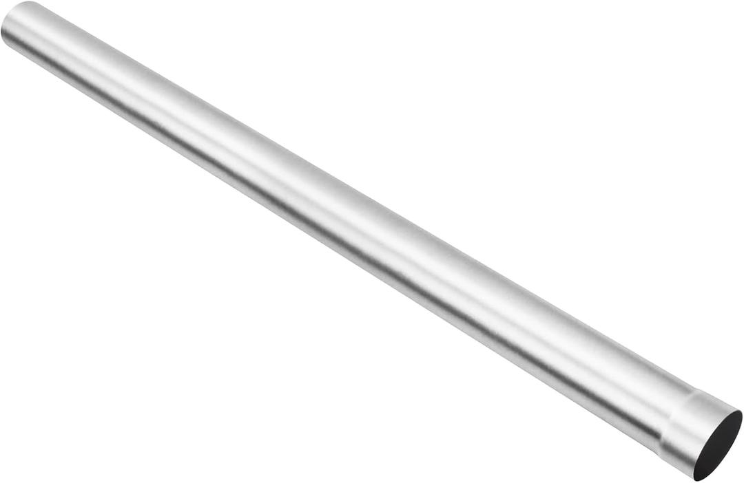 2.5 Inch Exhaust Pipe, 2.5'' Mild Steel Straight DIY Custom Mandrel Exhaust Pipe, 50 Inch Length, 2.5'' OD Mandrel Straight Pipe
