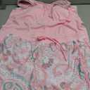 ROSEWE Modest Tankini Swimsuits for Women, Two Piece Athletic Womens Bathing Suits Blouson Tank Tops with Board Shorts (X-Large, Pink)