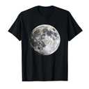 Full Moon Space Science Graphic T-Shirt, 2T