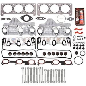 Evergreen HSHB8-10435 Cylinder Head Gasket Set Head Bolt