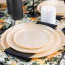 Edge Beige Plates 10.6" Case of 120 (12 packs x 10)