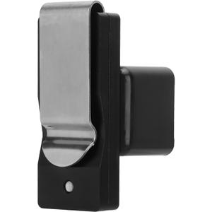 EVTSCAN Magnetic Billiard Cue Chalk Holder, with Aluminum Belt Clip, for Standard Square Shaped Chalk Cubes, Pocket Pool Chalk Case for Pool Halls, Snooker Players