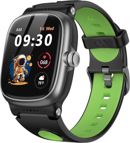 Smart Watch for Kids, Smart Watch for Boys Girls with Sleep | Health | Activity Tracker, Games, Alarm, IP68 Waterproof Kids Fitness Watch with Step Calorie Pedometer, Birthday Gifts for Kid Aged 4-16