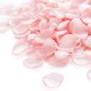 Ling's moment Rose Petals, Silk Flower Petals for Wedding/Aisle/Flower Girl Baskets/Table Centerpiece Dcor,etc.Blush Pink 200pcs