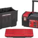 CRAFTSMAN 19-in. 3-in-1 Rolling Tool Box with Wheels, Red, Plastic, Lockable (CMST18614)