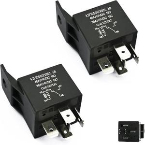 2 Pcs 1R1610, 1R1264 Multi Purpose Relay L4 V6 2.4L 2.7L 3.0L 3.5L Compatible with Chrysler Sebring 2001 2002 2003 2004 2005 2006 2007 2008, 40A 12V