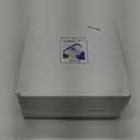 Rubtlamp 60 Pieces Blue Gold Plastic Plates - 10 inch Blue Plastic Dinner Plates - Hammer Pattern Design - Fancy Clear and Gold Disposable Plates Ideal for Wedding & Party