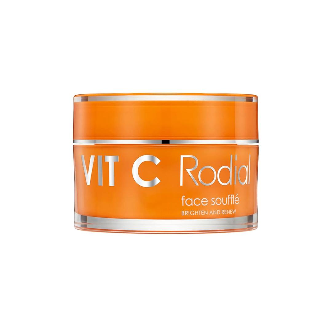 Rodial Vitamin C Face Souffl 50ml - Vitamin C Moisturizer Face Cream with Hyaluronic Acid, Hydrating & Brightening Facial Moisturizer for Dry Skin, Anti Aging Face Cream for Radiant Glow