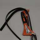 ValueMax 2-piece Strap Wrench Set, Adjustable Oil Filter Wrench with Max Diameter 4" (Small) & 6" (Large) for Shower Head Water Filter, Jar Opener Set (Orange)