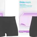 Frida Mom Postpartum Underwear, Disposable Boyshort Panties, Seamless, Stretch Support, New Mom Essentials (One Size, Black)
