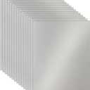 Guakicae 100 Sheets Silver Shimmer Cardstock 8.5 x 11 Metallic Paper, 92lb Heavyweight Certificate Paper Card Stock for Wedding Invitations, Crafting, Thank You Cards, Business Cards, Graduations