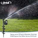 Orbit Yard Enforcer MotionActivated Water Sprinkler Outdoor Lawn & Garden Motion Sensor Activated Spray MultiAngle Detection WeatherResistant Model 62100