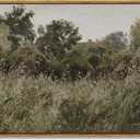 InSimSea Framed Canvas Wall Art, Countryside Field Modern Farmhouse Decor, Canvas Wall Art for Bedroom, French Country Decor, 24"x36" (Grassland)