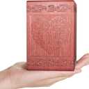 Wooden Cremation Urn for Human, Wood Handmade Engraved Decorative Box, Funeral Urns for Adult Male Female Burial or Memorial Keepsake, Urns for Ashes Men Women