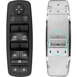 Driver Side Master Power Window Control Switch for 20112022 Dodge Durango, for Jeep Grand Cherokee 11 12 13 14 15 16 17 18 19 20 21 22 Door Lock Window Controller Switch 68086693AC 68086693AD