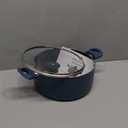 5 QT Dutch Oven with Lid, Nonstick Cookware, Soft Touch Handles, Induction Base, Ideal for Stews, Soups, and Roasts