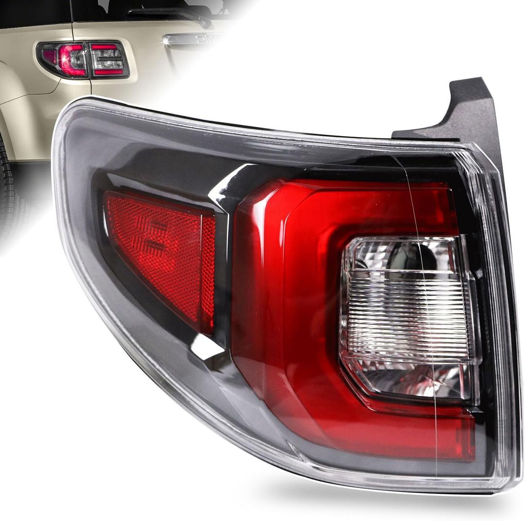 LED Tail Lights Assembly Compatible with 2013-2016 GMC Acadia Left Driver Side Replace 84051375 (Not Include Brake Bulb)