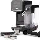 Mr. Coffee One-Touch CoffeeHouse+ Espresso, Cappuccino, and Latte Maker Home Coffee Machine with 19-Bar Italian Pump, and Milk Frother Ideal for Latte, Espresso, and Coffee Lovers (Grey)