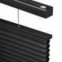 LazBlinds Cordless Cellular Shades, Top Down Bottom Up Honeycomb Shades for Home, Blackout Light Blocking Thermal Insulation Noise Reduction Blinds for Windows, 27" W x 36" H, Black