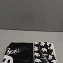 Artoid Mode Black Ghost Spooky Halloween Kitchen Towels Dish Towels, 18x26 Inch Boo Decoration Hand Towels Set of 2