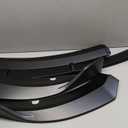 4 PCs 2015-2022dodge charger SRT front bumper Lip black
